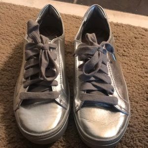 Target silver sneakers